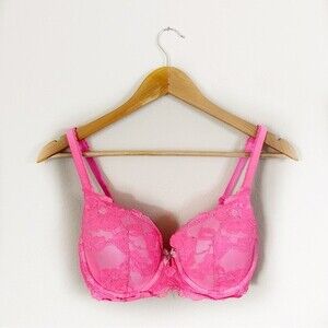 Body by Victoria’s Secret Pink Lined Demi Adjustable Straps Bra 34D